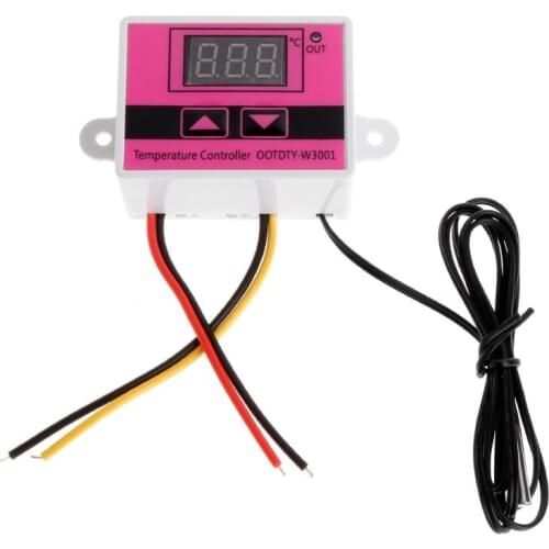 W3001 AC 110V-220V Temperature Controller Thermostat Switch Digital LED Display