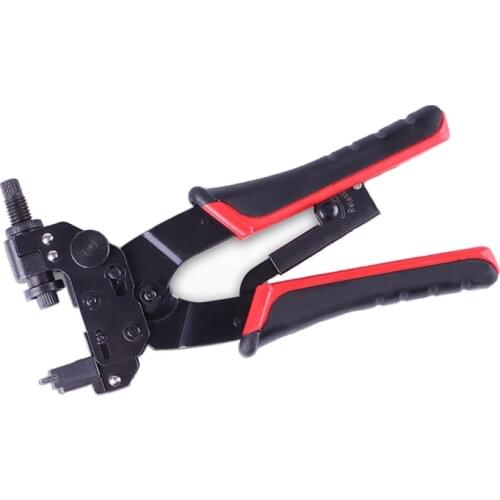 Compression crimping tool for coaxial cable RG6, RG59 CATV F, BNC, RCA connectors Compression Crimping plier crimper LS-DE156