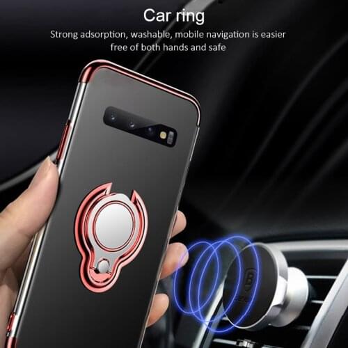 2019 Luxury Case For Samsung A50 Case s10 Phone Case Soft Transparent Adsorption Cover For Samsung S10 Plus A10 A30 Phone Coque