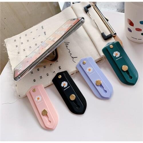 Silicone Wristband Finger Ring Grip Mobile Phone Holder Stand Push Pull Sticker Paste Universal Band Phone Holder Bracket