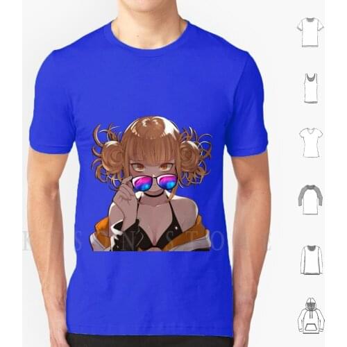 Toga-T Shirt Diy Big Size Cotton Himiko Toga Toga Himiko Boku No Hero Academia Toga Himiko Toga Imreflection Anime Anime