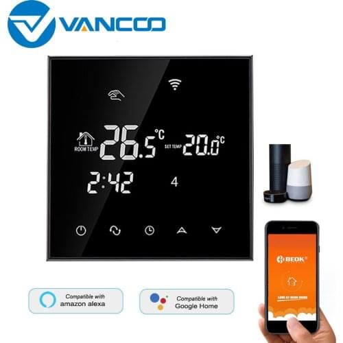 Wifi Smart Thermostat 220V Water Floor Heating Temperature Controller Digital Calefaccion Thermoregulator With Voice Control