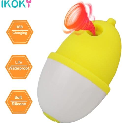 Vagina Nipple Sucker Clitoris Stimulation Oral Licking Sucking Vibrator Erotic Products Sex Toys for Women 7 Frequency Blowjob