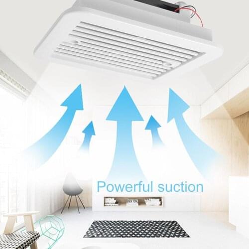 Exhaust Fan Plastic Cooling Waterproof 12V/24V Rv Trailer Caravan Side Air Vent Ventilation Blade Fan White 1 Set