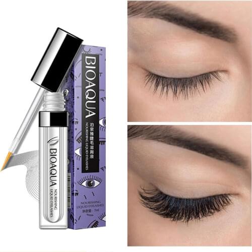1Pcs Eyelash Growth Liquid Serum Thick Slim Curly Lift Elastic Natural Moisturizing Nourish Repair Convenient Beauty Eye Care