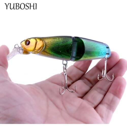 12.5CM-16.2G New Simulation Sea Bass Hard Lure Multi-section Bait 3 Section Artificial Crank Lure Fishing Tackle