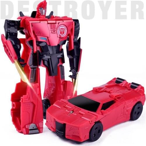 2 In 1 Deformation Car Robot Action Figures Vehicle Dinosaur Transformation Toys For Children Gift Brinquedos