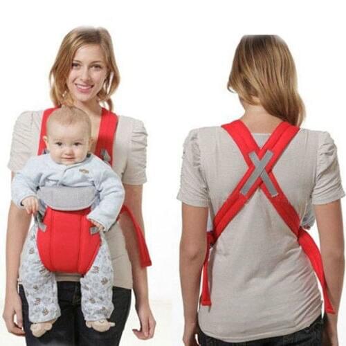 2019 Brand New Adjustable Baby Infant Toddler Newborn Safety Carrier 360 Four Position Lap Strap Soft Baby Sling Carriers 2-30M
