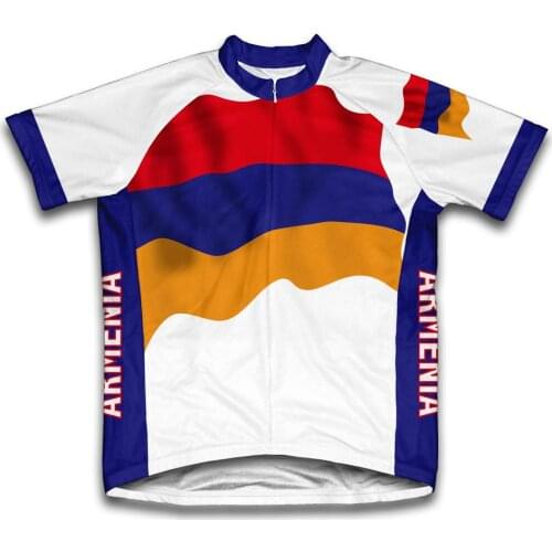 2021 Armenia More Style Men classic cycling team short sleeved bike Road Mountain Clothing Maillot ciclismo outdoor bike jersey