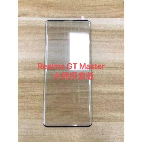 3D Curved Tempered Glass For OPPO Realme GT Master Full Cover 9H film Explosion-proof Screen Protector For OPPO Realme GT Master