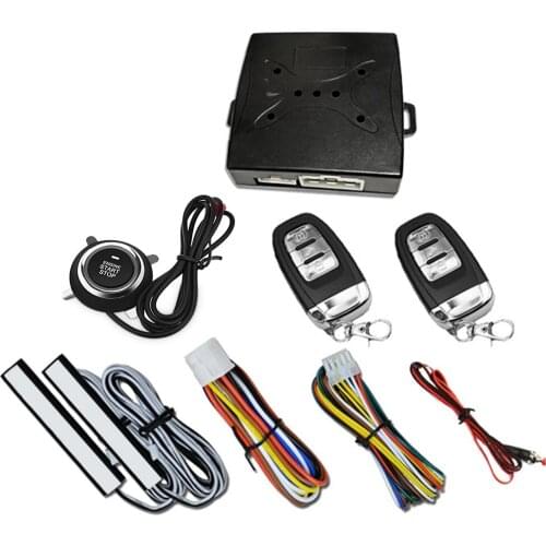 A6 - A Push Button Start System Car Security Alarm Engine Starter