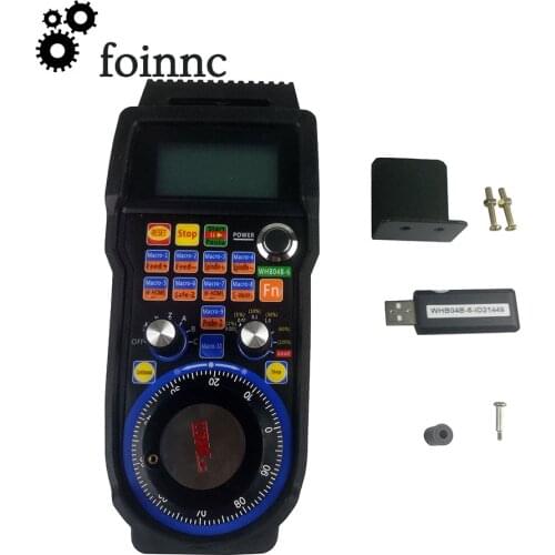 CNC Handwheel Wireless 4/6axis Mach3 MPG Pendant Handwheel WHB04B-4 WHB04B-6