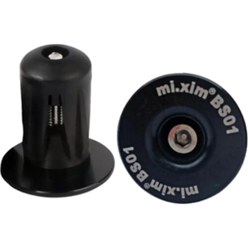 Cycling Bike Handlebar Bar End Plugs Caps (1 Pair) Bicycle Grip End Stoppers for Mountain Road Bikes BMX MTB