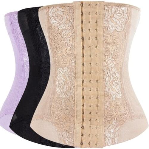 Women Thin Waist Trainer Corsets Abdomen Bustiers Breathable Waist Cincher Corset Slimming Belt Shaper Modeling Strap Girdle