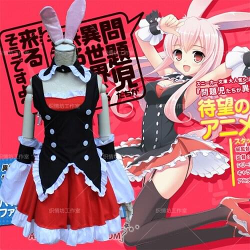 Halloween costumes cosplay costume black rabbit witch demons game clothing costumes