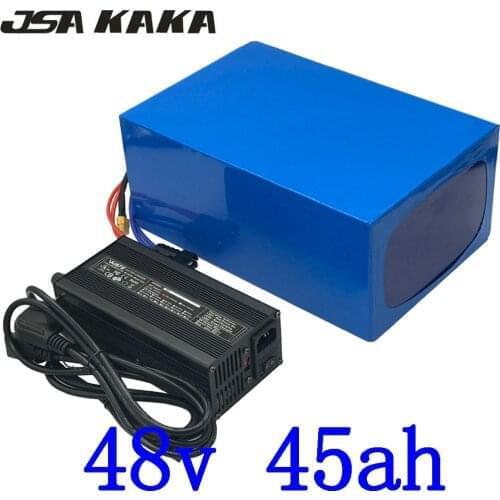 48V 45AH Electric Bike Battery 48V 40AH 45AH 50AH lithium battery pack 48V 1000W 2000W 3000W Electric Scooter Battery+5A Charger