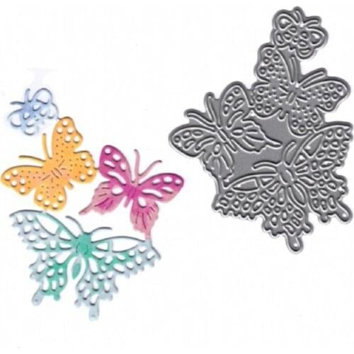 Cute Animal Butterfly Die Metal Cutting Dies Stencil for DIY Scrapbooking Album Decorative Embossing Paper Card Crafts Die Cut