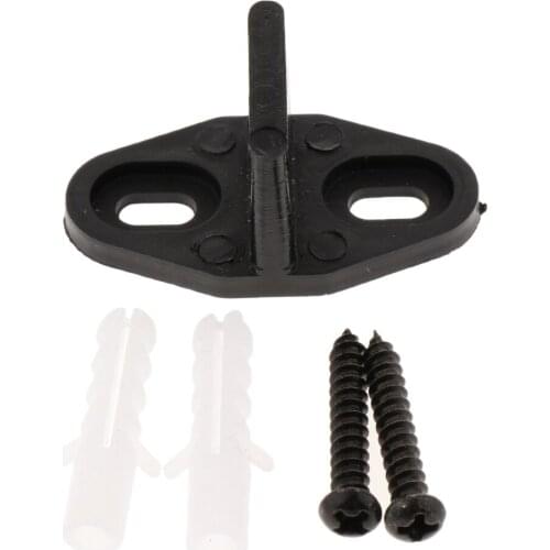 1 Set Barn Door Floor Guide Stay Roller Adjustable Wall Mount Guide for Interior Doors Cabinet Door