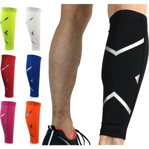 Women Mens Socks Solid Color Calf Compression Sleeve Leg Performance Support Shin Splint & Calf Pain Relief Sports Socks