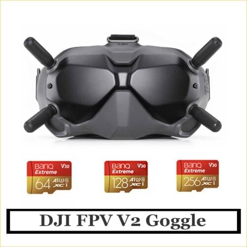 In Stock DJI FPV V2 Goggles DJI VR Glasses With Long Distance Digital Image Transmission low Latency and Strong Anti-Interfe