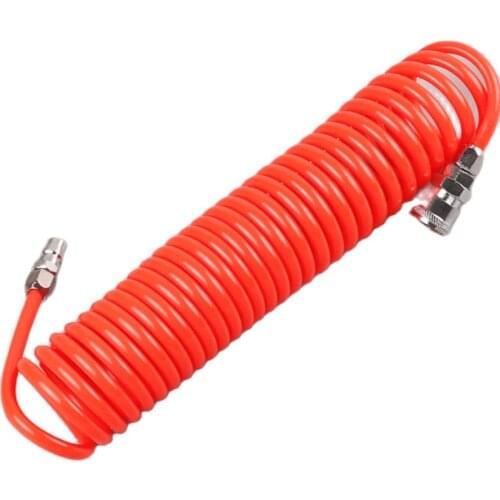 Pneumatic Hose For Compressor Spring Polyurethane PU Hose PE Hose Air Compressor Hose Tube Pipe Household Tools Air Tools