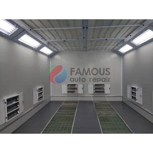 Used auto spray booth FMS8100 paint spraying cabin paint booth for cars