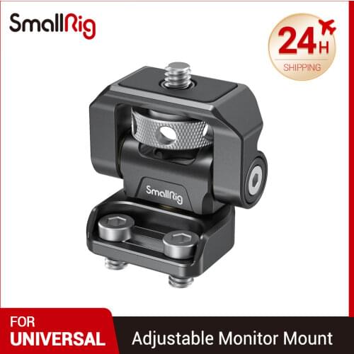 SmallRig DSLR Camera Clamp Swivel and Tilt Adjustable Monitor Mount w/ Screws Mount for Monitor Flash Light DIY Attachment 2904