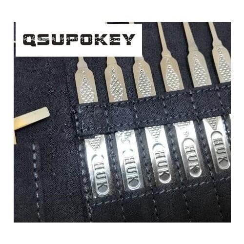 QSUPOKEY High Quality New Arrived HUK 6in1 set for House Lock For Premium locksmith Fixture