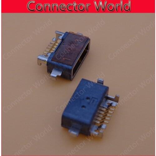 50pcs/lot Ladebuchse mini Micro USB Konnektor Charging port jack socket Connector dock plug For Sony Ericsson Xperia Neo MT15i