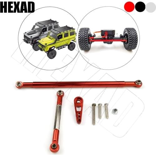 For MN MN86K MN86KS Adjustable Steering Linkage Servo Link Pull Rod Servo Arm 1/12 RC Car Crawler Upgrade Accessories Metal Part