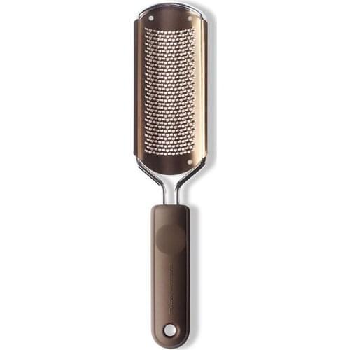 Foot Heel Scraper Stainless Steel Foot File Callus Dead Skin Remover Washable Pedicure Tool for Home J2Y