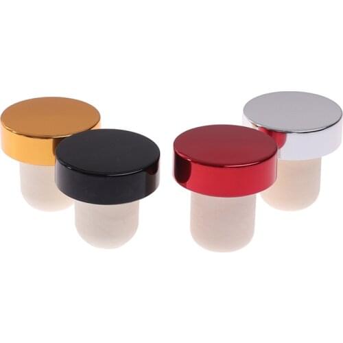 10PCS T-shape Red Wine Stoppers Cork Bottle Plug Kitchen Bar Tool Sealing Cap Corks Drop Shipping