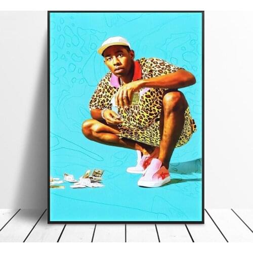 Tyler The Creator Art Prints Silk Poster And Print Wall Art Picture Painting Home Decor for Living Room