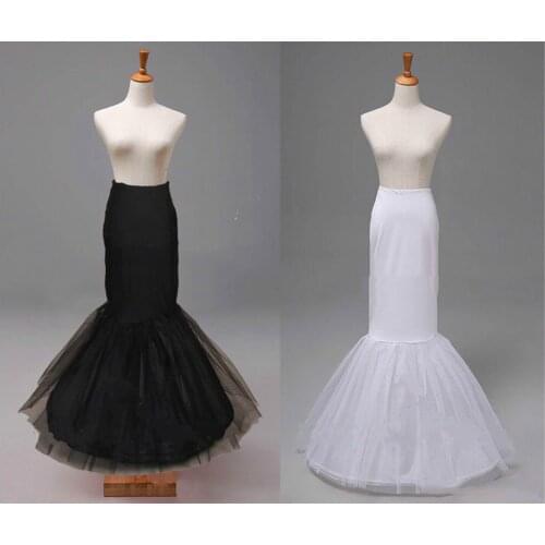 1 HOOP Wedding Mermaid Fishtail Cocktail Wedding Bridal Crinoline Petticoat Slip