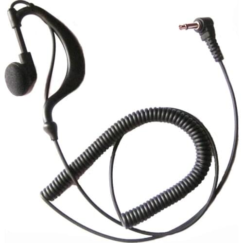 2PCS/LOT G Type Listen Only Earpiece Receive Only Earphone For Baofeng Walkie Talkie Two Way Radio Speaker Microphone