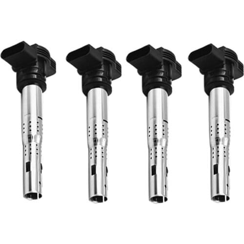 4x Ignition Coils 07k905715g for Jetta A3 A4 A5 A6 Q3 Quattro Q5 Tt Beetle Uf575
