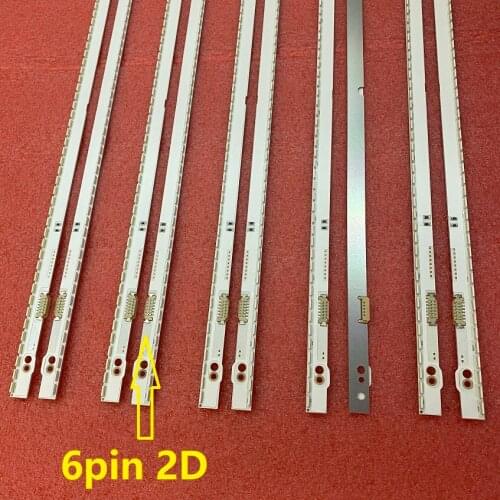5set=10pcs LED backlight For Samsung UN55ES6100 SLED 2012SVS55 7032NNB RIGHT76 LEFT76 2D panel