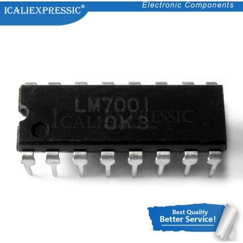 5PCS LM7001 DIP 7001 DIP-16