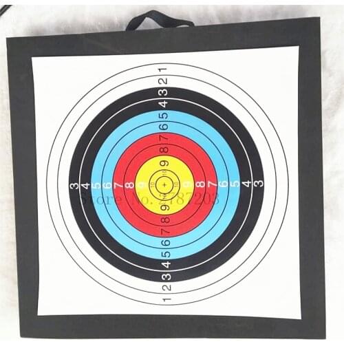 5 PCS /Lot Useful Profession Archery Targets Bow Arrow Gauge Shooting Target Paper Traditional shooting outdoor sports