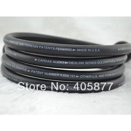 Hexlink series golden 5 audio power cable DIY hifi cable