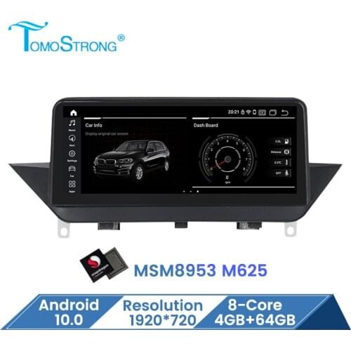 Europe warehouse 10.25"HD For BMW X1 E84 2009~2015 iDrive IPS 1920*720 Car radio Android player 4G 64G carplay Car Stereo Auto