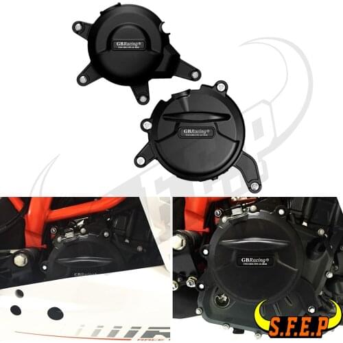 Motorcycle Engine Case Guard Protector Cover GB Racing For KTM RC390 2017-2020 & Duke 390 2016-2020 2017 2018 2019