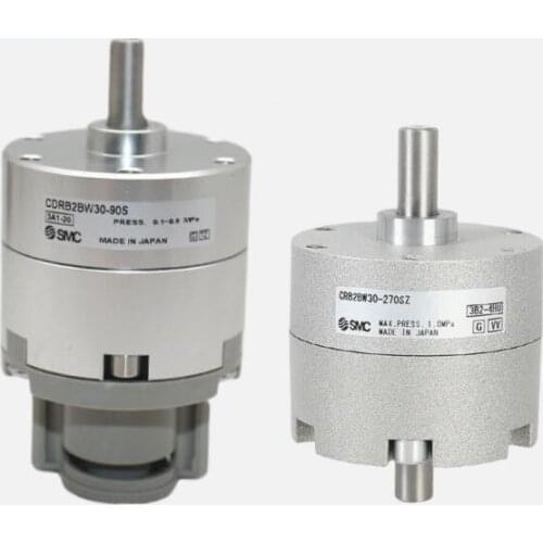 CRB2 Series CRB2BW30-90SZ -180SZ -270SZ -90DZ -100DZ Single Blade Vane Rotary Cylinder SMC Swinging Pneumatic Actuator