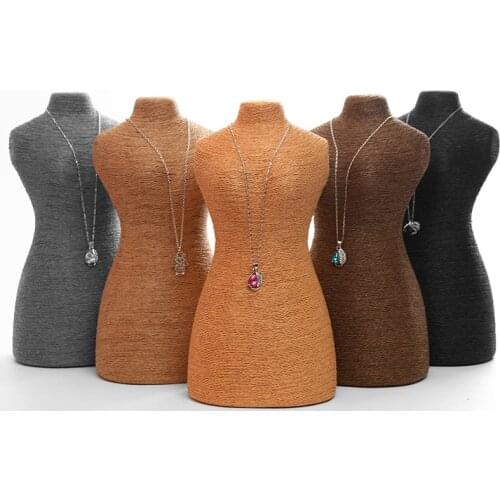 Hemp Jewelry Display Jewelry Holder Necklace Display Necklace holder Storage Of Ornaments rangement bijoux organizador de joyas