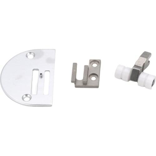 Industrial Seiwng Machine Parts Template K-1 Gauge Set Hole Size 1.8mm For Lockstitch Needle Plate Feed Dog Roller Presser Foot