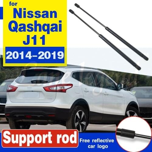 For Nissan Qashqai J11 2014-2019 rear door trunk hydraulic support lifting rod strut spring shock bars support