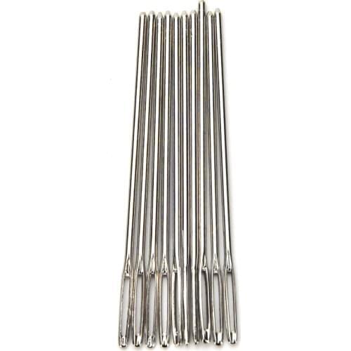 Big eye Tool hand DIY needlework tool Needles Sliver 4.8cm long large hole sewing kniting embroidery