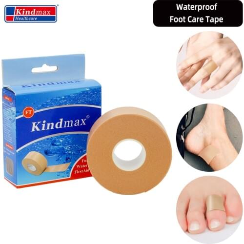 Kindmax 1 Roll Multi-Functional Foot Tape Waterproof Foam Breathable Tape Anti-Wear Stickers for High Heels Anti-Slip Foot Pads