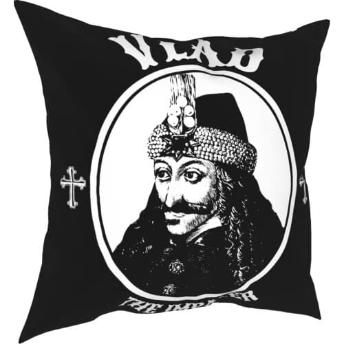 Prince Vlad The Impaler Dracula Undead Pillow Case Home Decorative Cushions Throw Pillow for Living Room Double-sided Printing