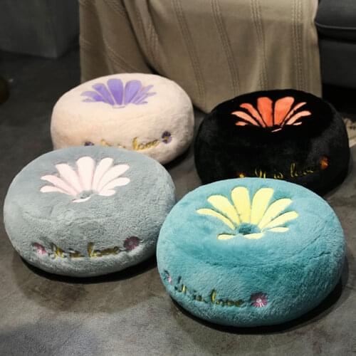 Round Comfortable Chair Seat Cushion Fashion Home Office Decoration Thicken Student Seat Home Tatami Stool Seat Cushion F8189